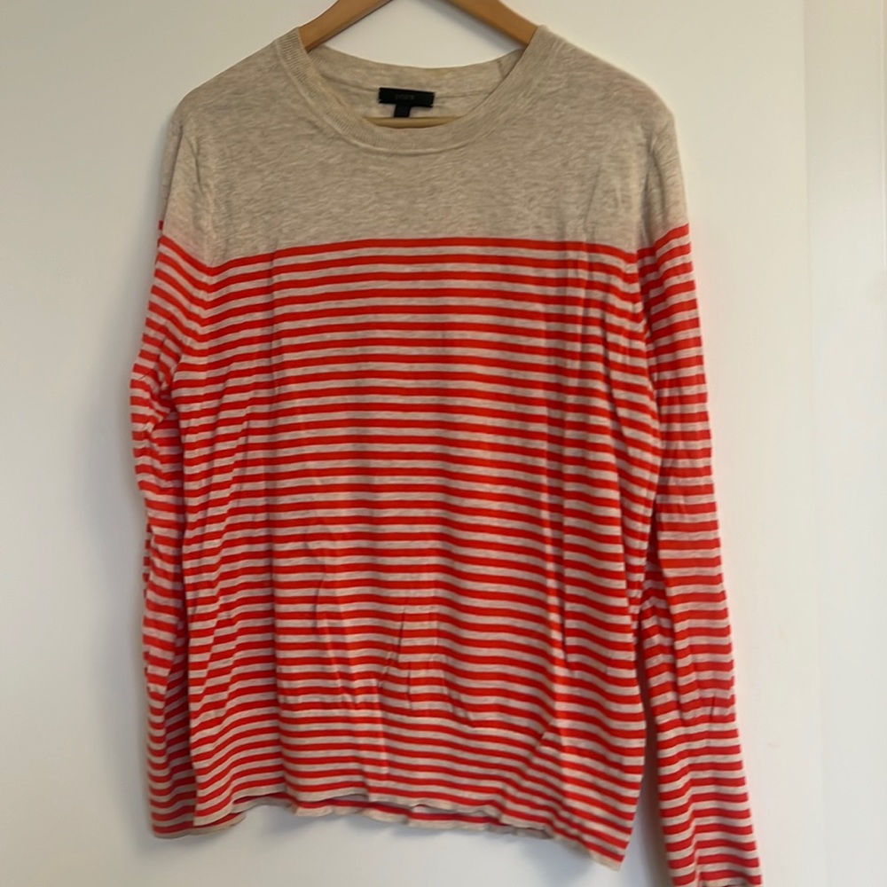 JCREW stripe sweater
